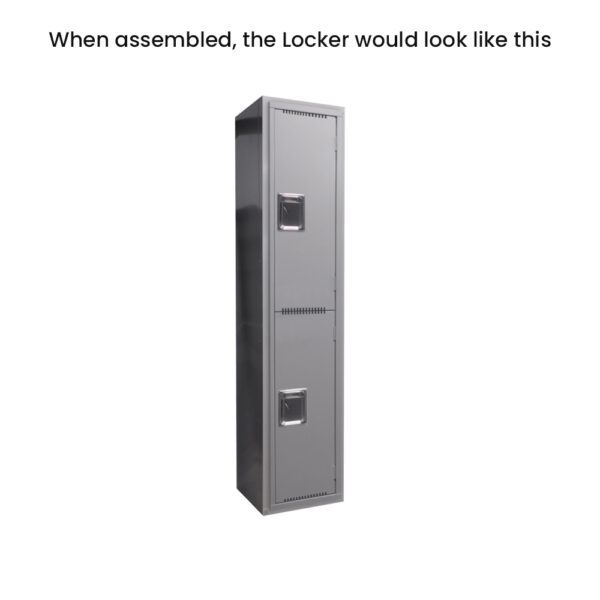 TUFFMAXX 12″ Locker 2 Door (Knock-down) – VARIOUS Types - Image 8