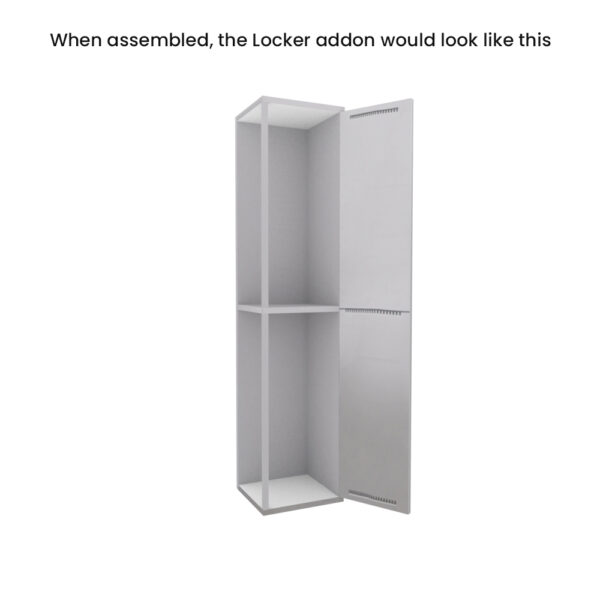 TUFFMAXX 15″ Locker 2 Door (Knock-down) – VARIOUS Types - Image 5