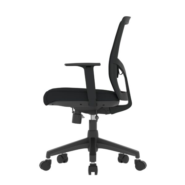 ProFlex, Black frame, Black-grey mesh back, High-back chair, syncro, seat slider - Image 3