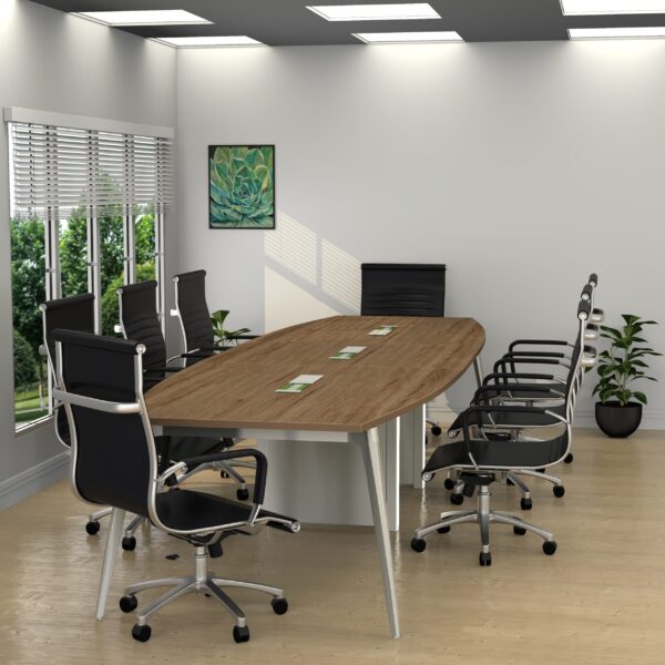 Boat Shaped Conference Table Top - Various Color and Size - Image 10