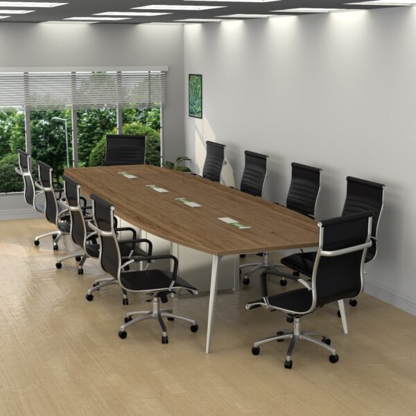 Boat Shaped Conference Table Top - Various Color and Size - Image 7