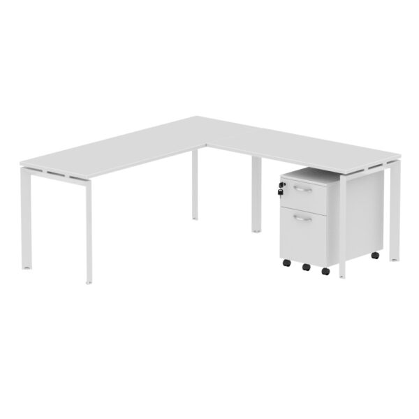 Inspire L-shape 71′ x 78′ with Pedestal – Various colors - Image 4