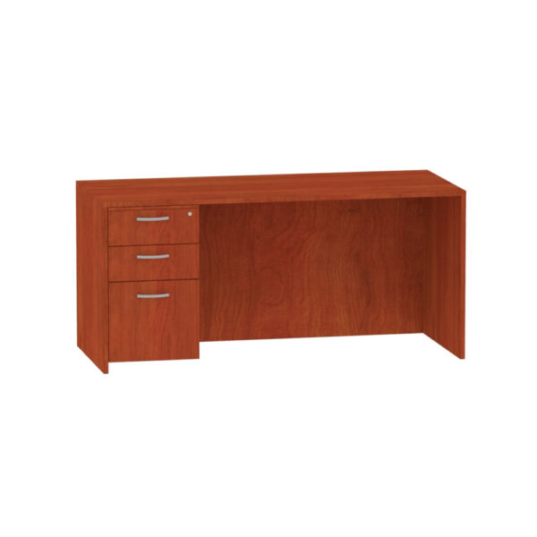30" x 60" Standard Desk with Box/Box/File Pedestal - Various Colors - Image 2