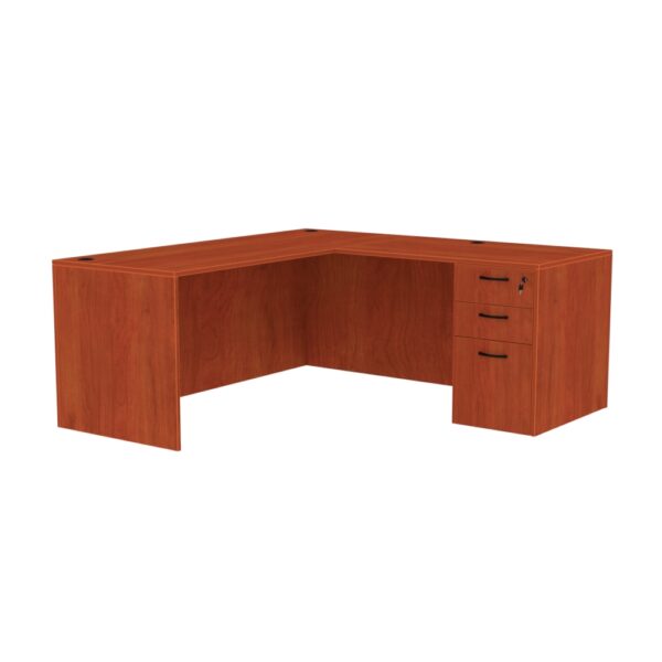 6' x 5' x 30" Deep Standard L-Shape Workstation - Various Colors - Image 3