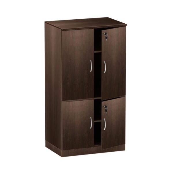 Two Door Cabinet with Stack-on Storage Cabinet - Various Colors - Image 5