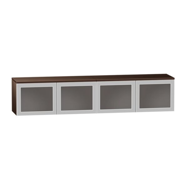 15" x 71" Wall Mounted Hutch with Doors - Various Colors and Door types - Image 13