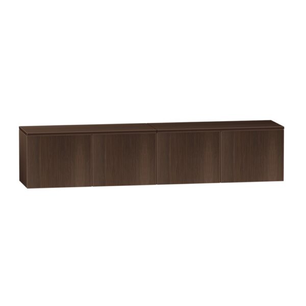15" x 71" Wall Mounted Hutch with Doors - Various Colors and Door types - Image 12