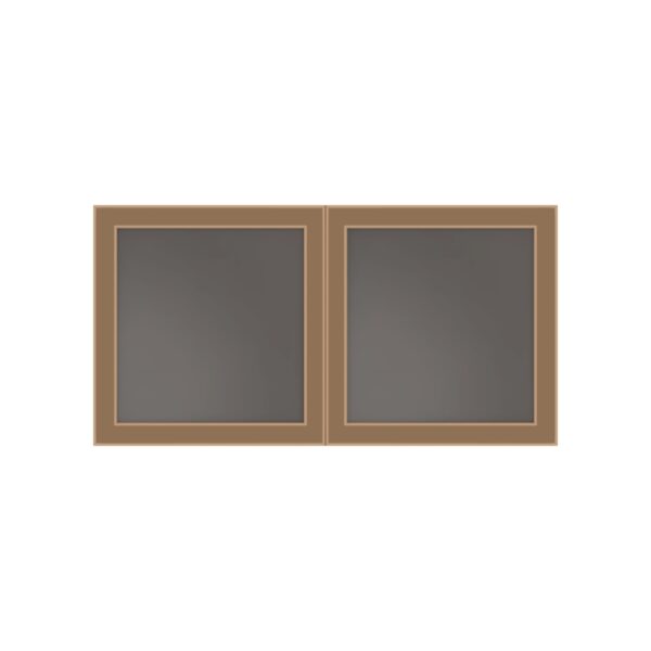 Hutch-GLASSWOODDoor for 36" Openings (set of 2)- Various Color - Image 4