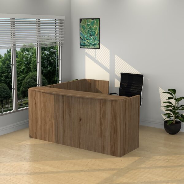 36" x  72" Reception Desk - L-SHAPED - Various Color