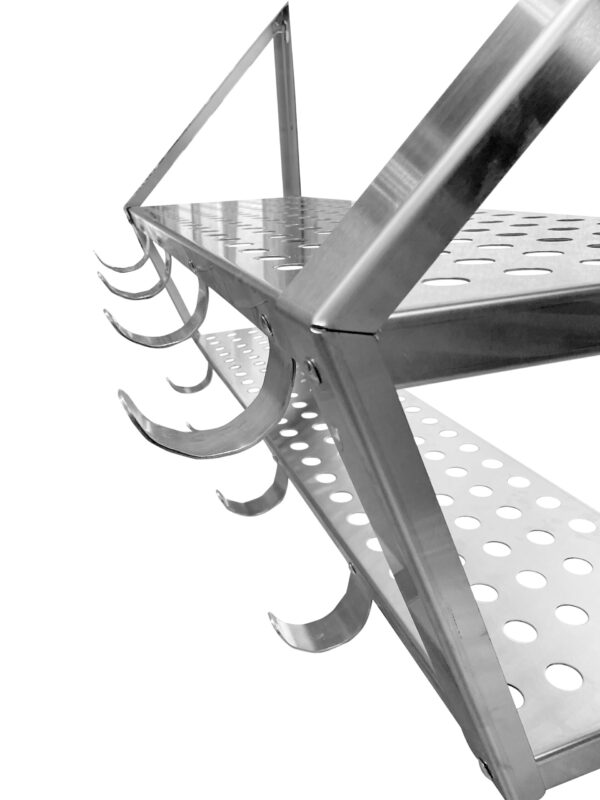 Industrial Strength 48" Shelving with Hooks - Image 2