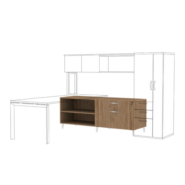 Inspire Left or Right Handed Credenza - Various Colors - Image 2