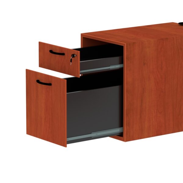 Box/File Suspended Pedestal - Cherry Color