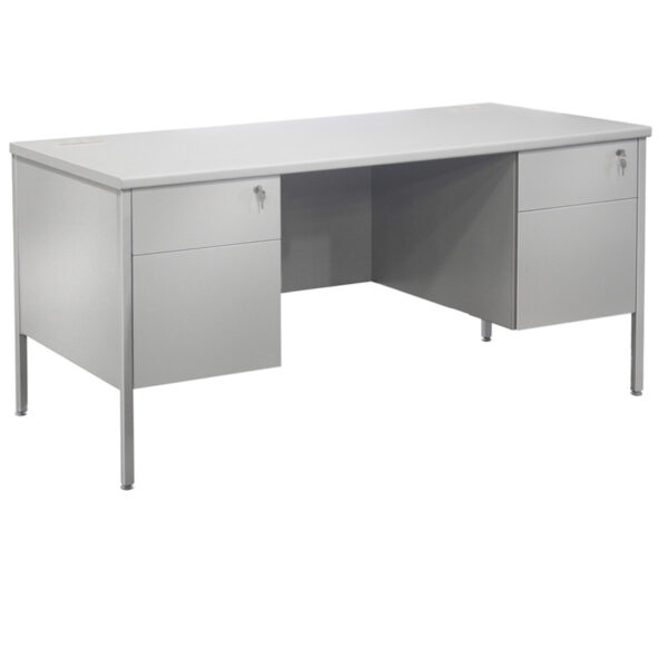 Tuffmaxx Double Pedestal Steel Desk