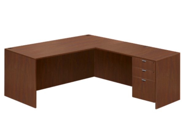 6' x 6' x 30" Deep Standard L-Shape Workstation - Various Colors - Image 4