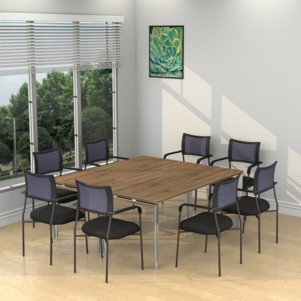 INSPIRE 60″ Deep x 60″ OR 71" Wide Meeting Table - Various colors - Image 2