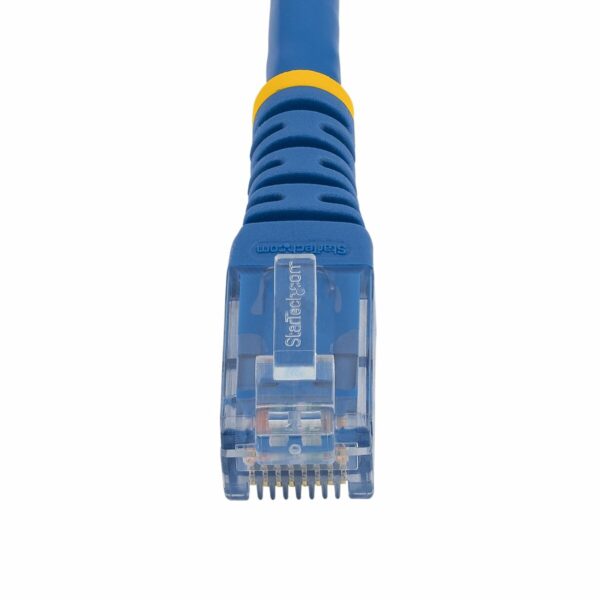 StarTech Cat 6 Molded RJ45 UTP Gigabit Cat6 Patch Cable, 6', Blue - Image 4