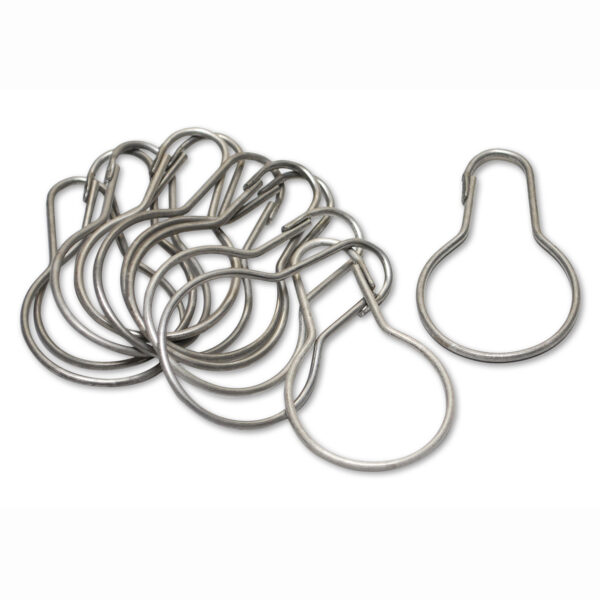 Frost Shower Curtain Hooks