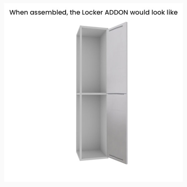 TUFFMAXX 12″ Locker 2 Door (Knock-down) – VARIOUS Types - Image 4