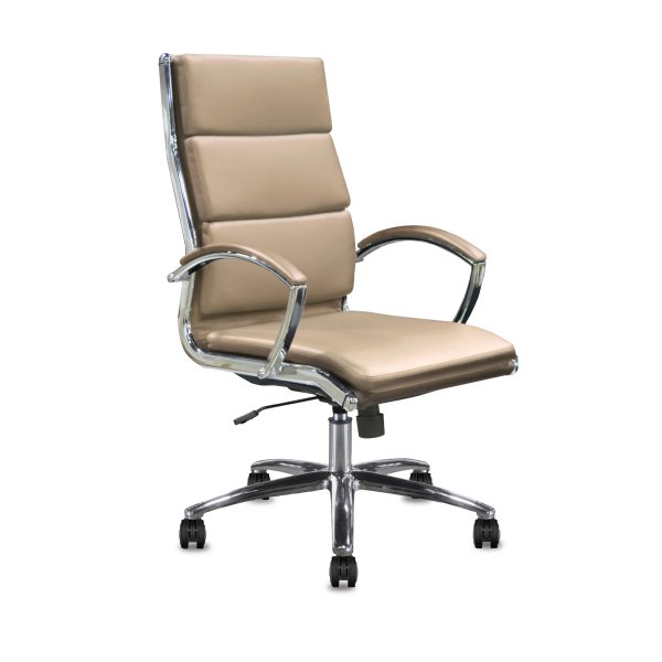 Manhattan High Back Bonded Leather Chair - Image 6