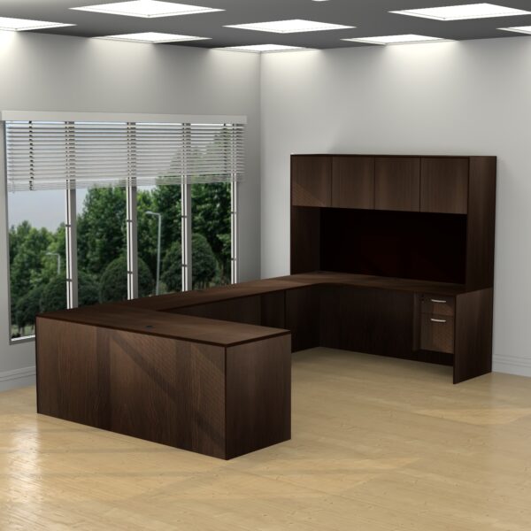 Timeless 71" Double Extended U-Shape Work Station