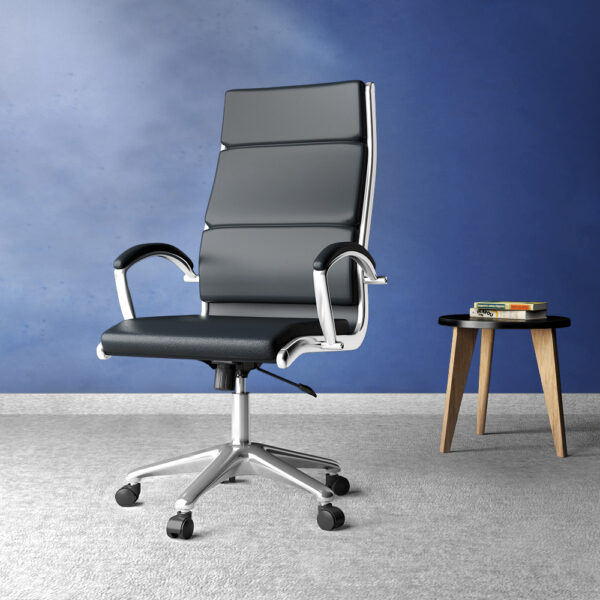 Manhattan High Back Bonded Leather Chair