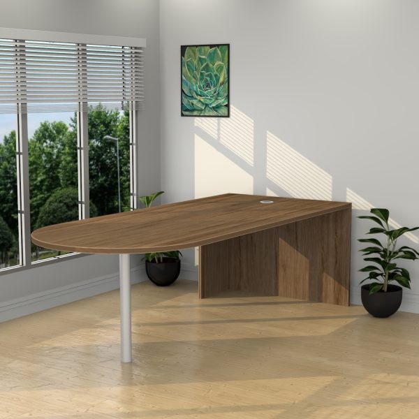 30" x 71" Bullet Desk - Various Color TOP and LEG