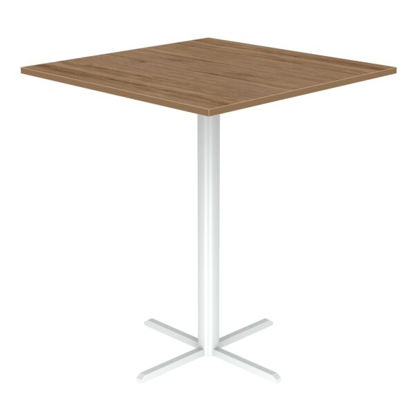 Timeless 36" SQUARE Postleg Meeting Table 29" or 41" High - Various colors - Image 6