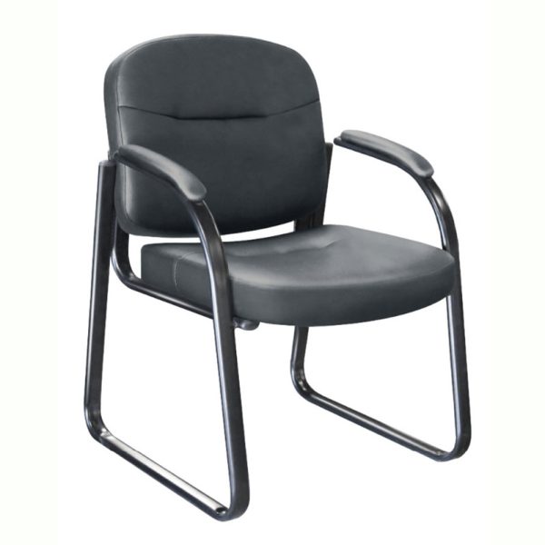 Aura Low-Back Bonded Leather Visitor Chair - Image 2