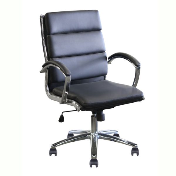 Manhattan Mid-Back Bonded Leather Chair - Image 4