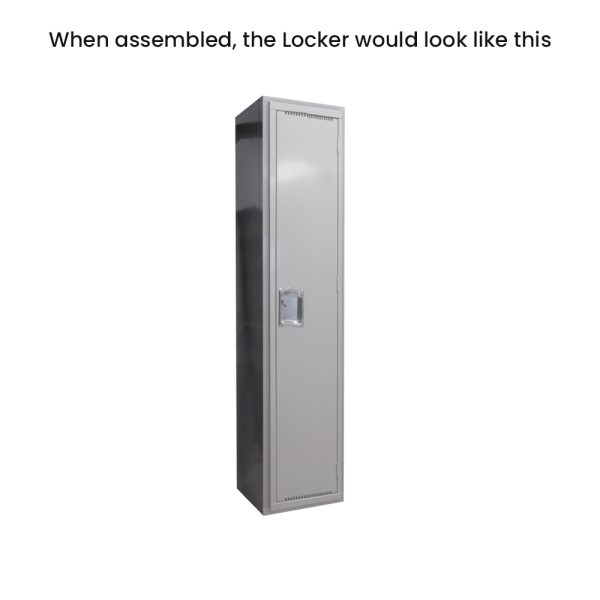 TUFFMAXX 15″ Locker 1 Door (Knock-down) – VARIOUS Types