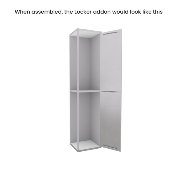 TUFFMAXX 12″ Locker 2 Door (Knock-down) – VARIOUS Types - Image 5