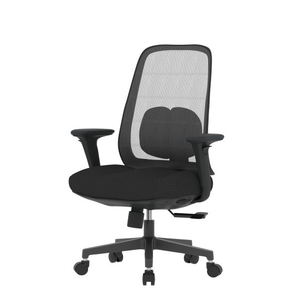 Dark Grey Fabric Seat