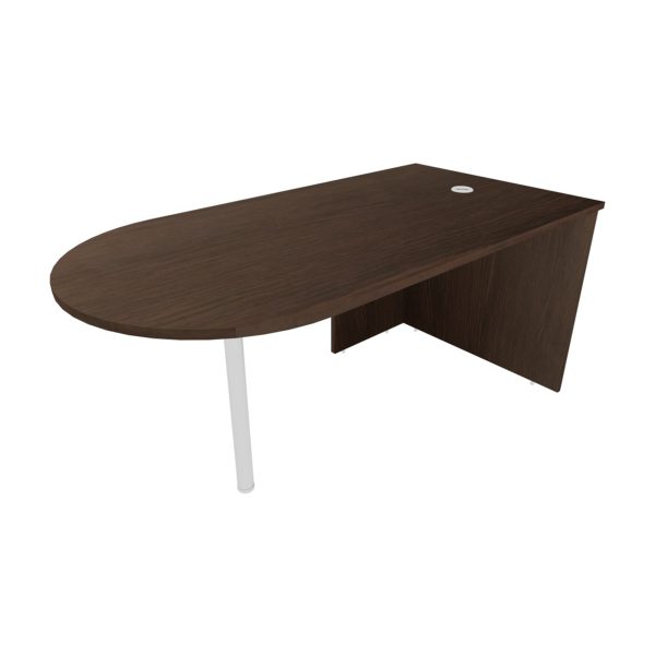 30" x 71" Bullet Desk - Various Color TOP and LEG - Image 2