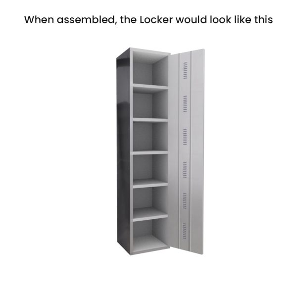 TUFFMAXX 12″ Locker 6 Door (Knock-Down) - VARIOUS Types - Image 3