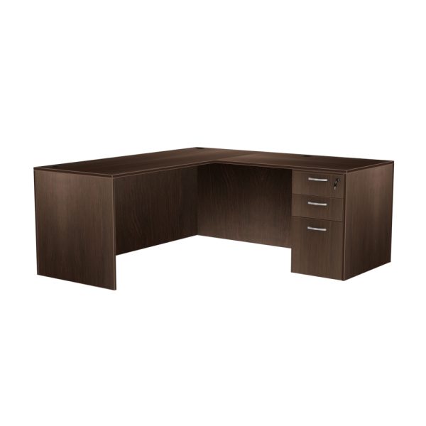 6' x 6' x 24" Deep Standard L-Shape Workstation - Various Colors - Image 2