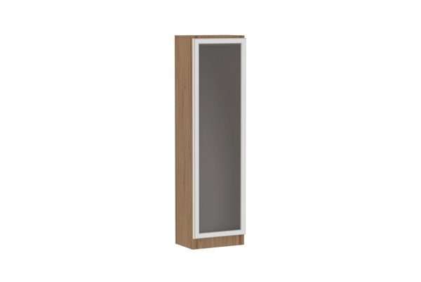 Single Door Personal Organizer with Glass Door - Various Colors - Image 2