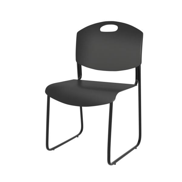 Tapp Stacking Chair with Plastic Seat - Image 4