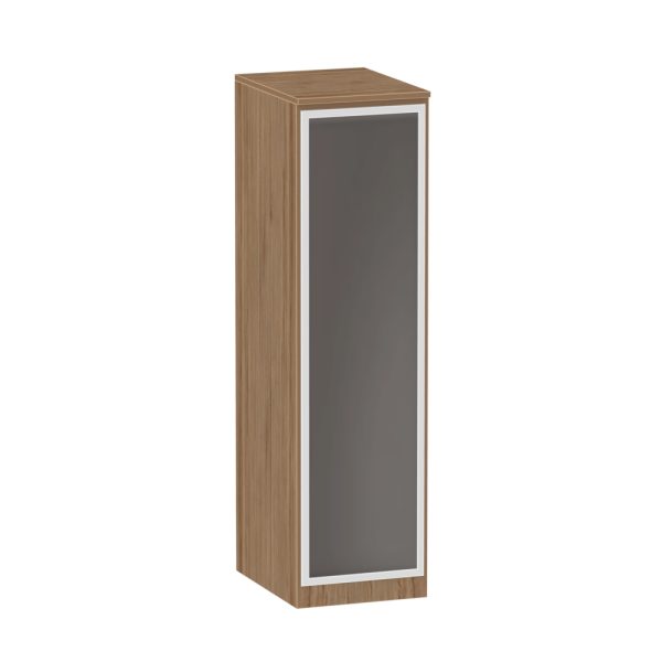 Single Door Personal Organizer with Glass Door - Various Colors - Image 4