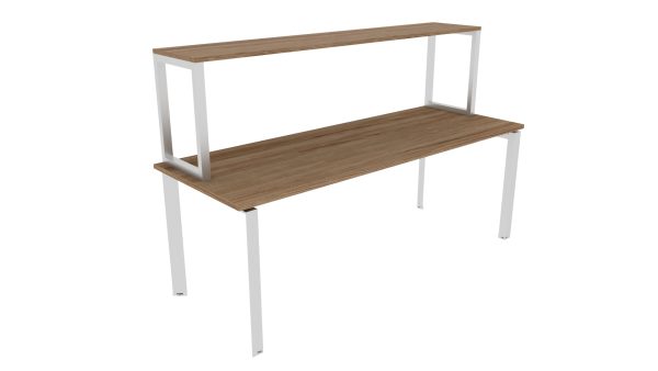 INSPIRE 60" or 71" Serving Station with 24x60 or 26x71Desk - Various Colors - Image 4