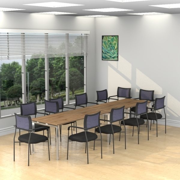 Inspire 30" Deep x 120" OR 142" Wide Meeting Tables - Various colors