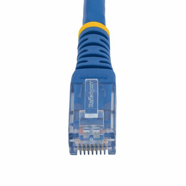 StarTech Cat 6 Molded RJ45 UTP Gigabit Cat6 Patch Cable, 6', Blue - Image 4