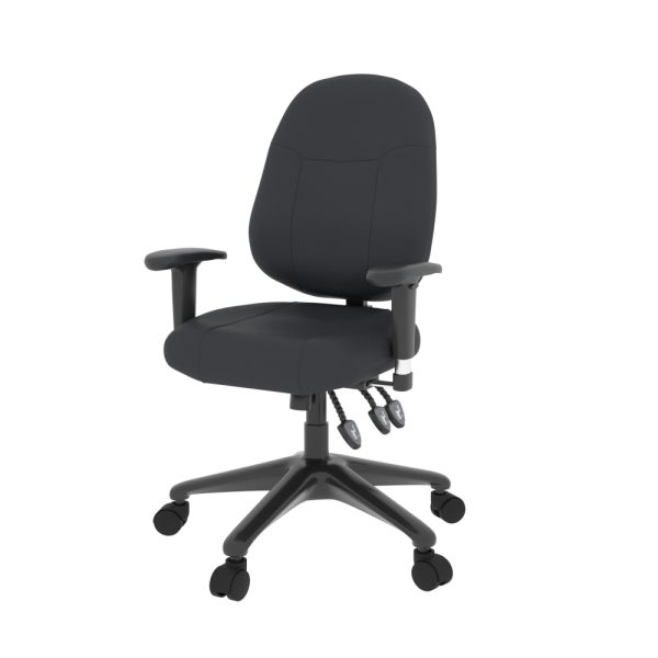 Seville Mid-Back Fabric Task Chair - Image 2