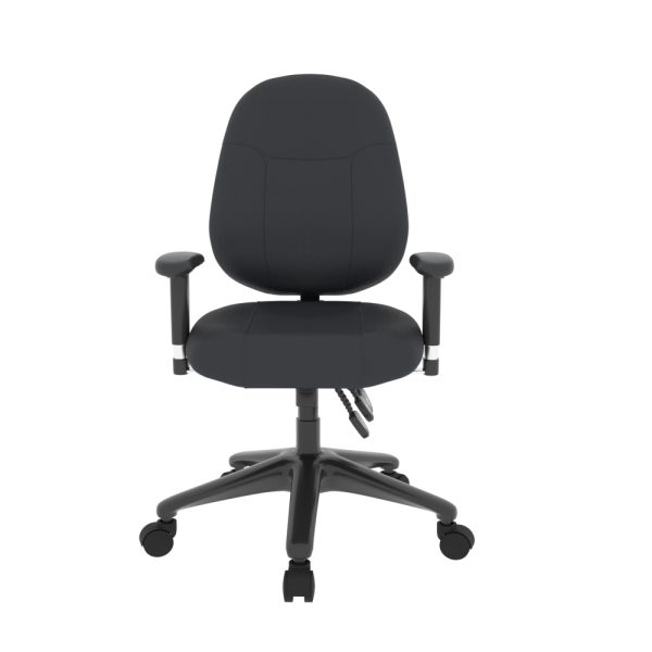 Seville Mid-Back Fabric Task Chair - Image 3