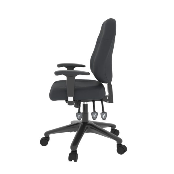 Seville Mid-Back Fabric Task Chair - Image 4